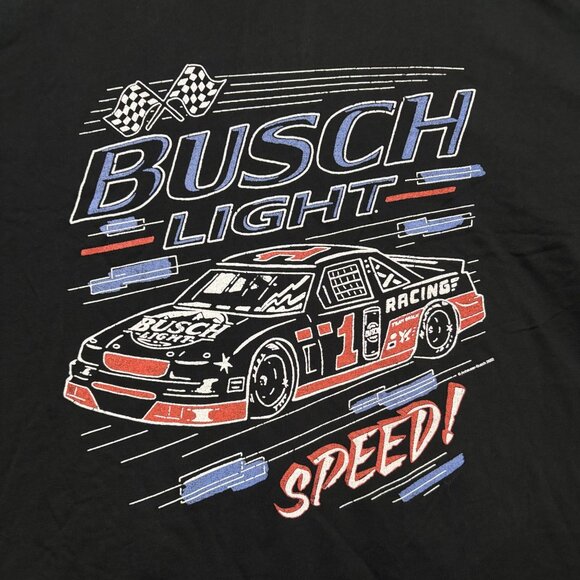 Busch Light Beer Speed Oversized T-Shirt Size Extra Large - Picture 2 of 4